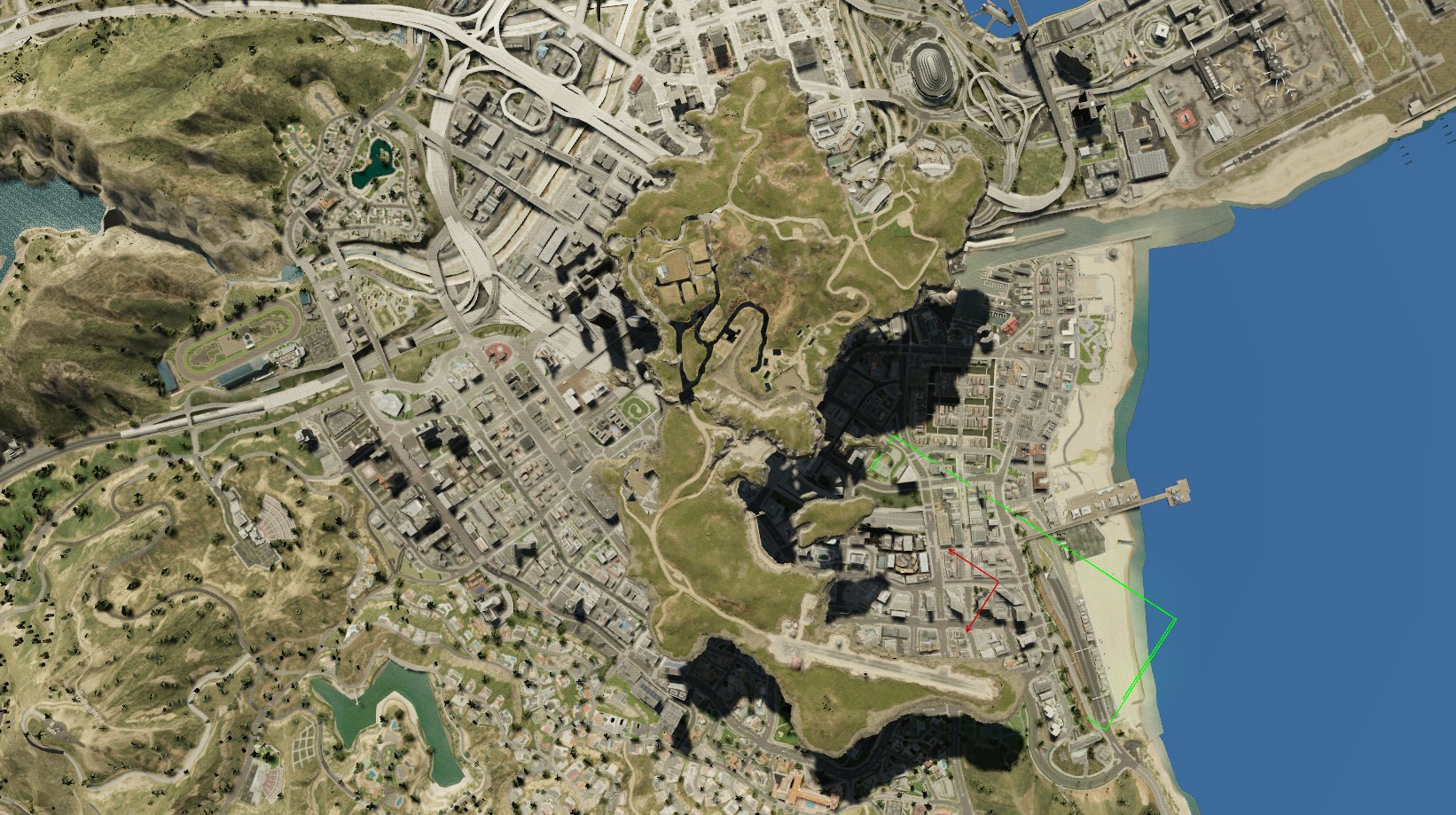 Карта Лос-Сантоса GTA 5 у порівнянні з островом Кайо Періко