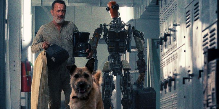 Финч с собакой и роботом