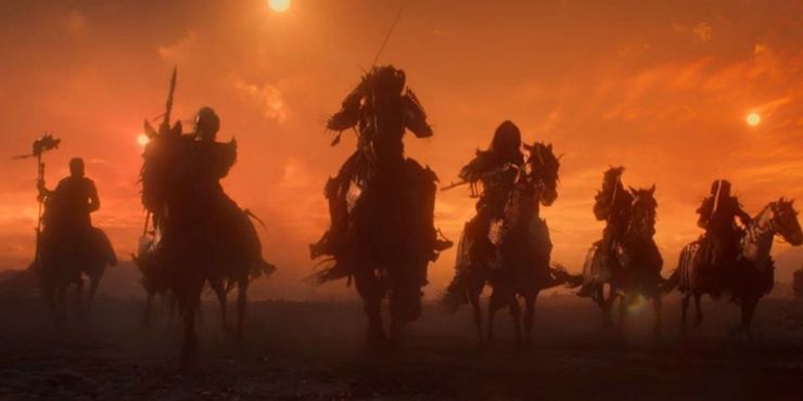 Дике полювання на конях у серіалі Відьмак