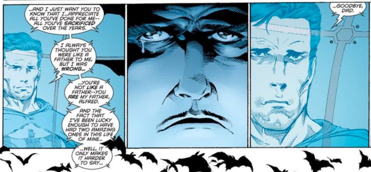 Бэтмен Прощальное послание Альфреду Пенниворту DC Comics