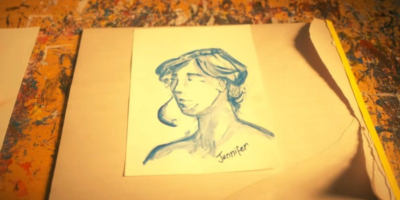 Бен Дженнифер рисует в Академии Амбрелла