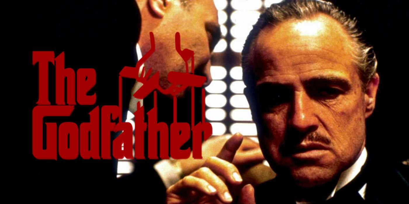 Логотип "Крестного отца" Марлон Брандо в роли дона Вито Корлеоне