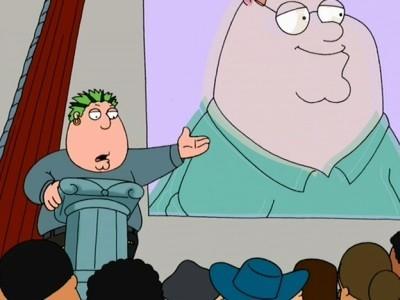"Family Guy" 2 season 11-th episode