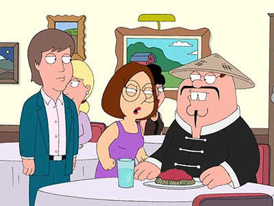 "Family Guy" 6 season 7-th episode