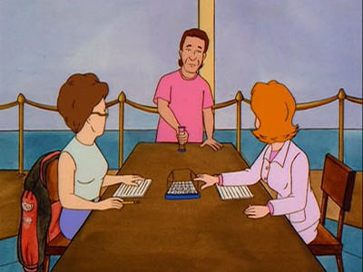 "King of the Hill" 1 season 9-th episode