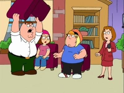 "Family Guy" 2 season 12-th episode