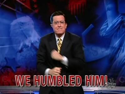 Звіт Кольбера / The Colbert Report (2005), Серія 156