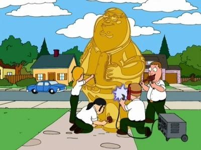"Family Guy" 2 season 9-th episode