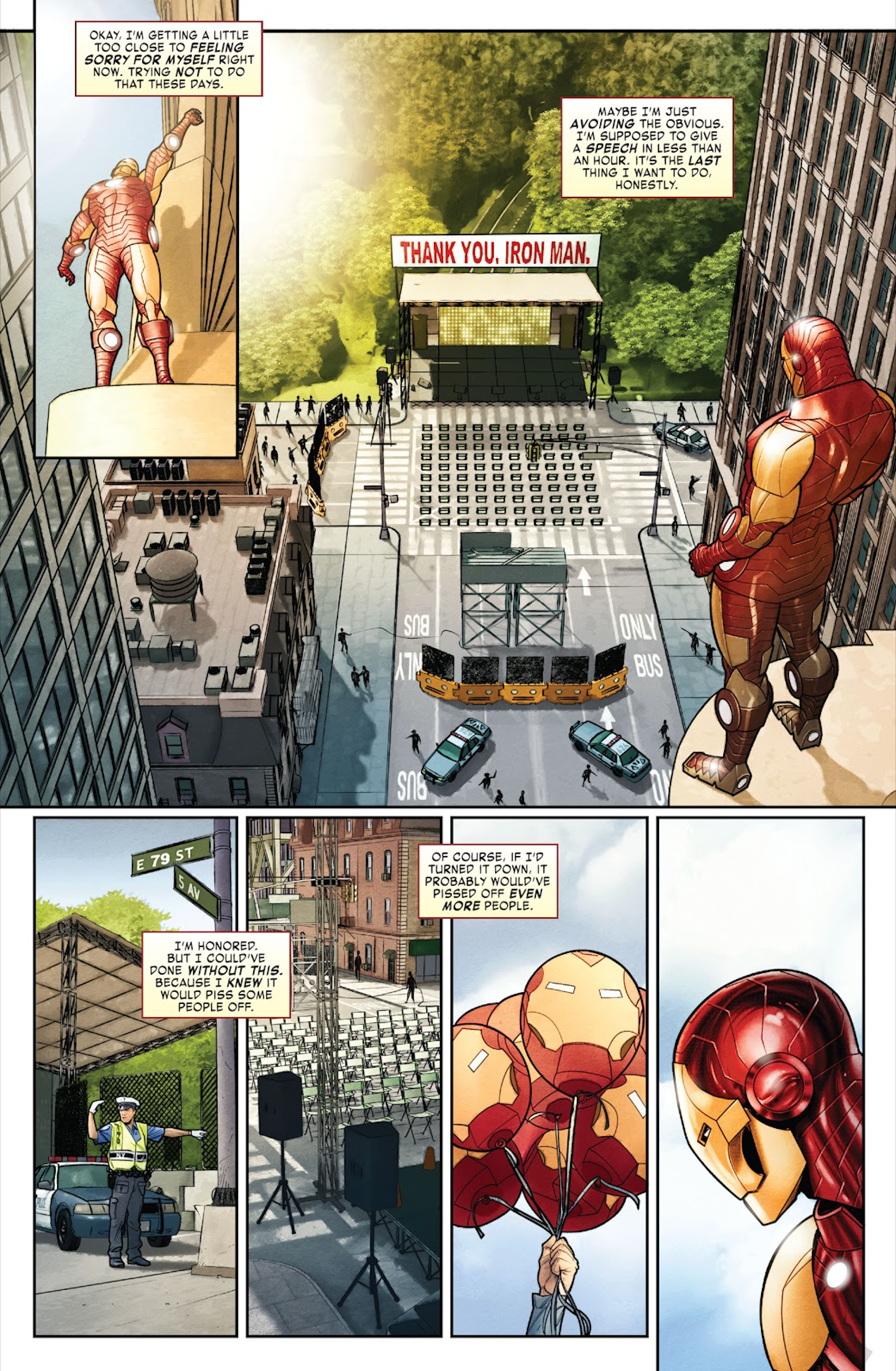 День Железного человека в комиксах Marvel