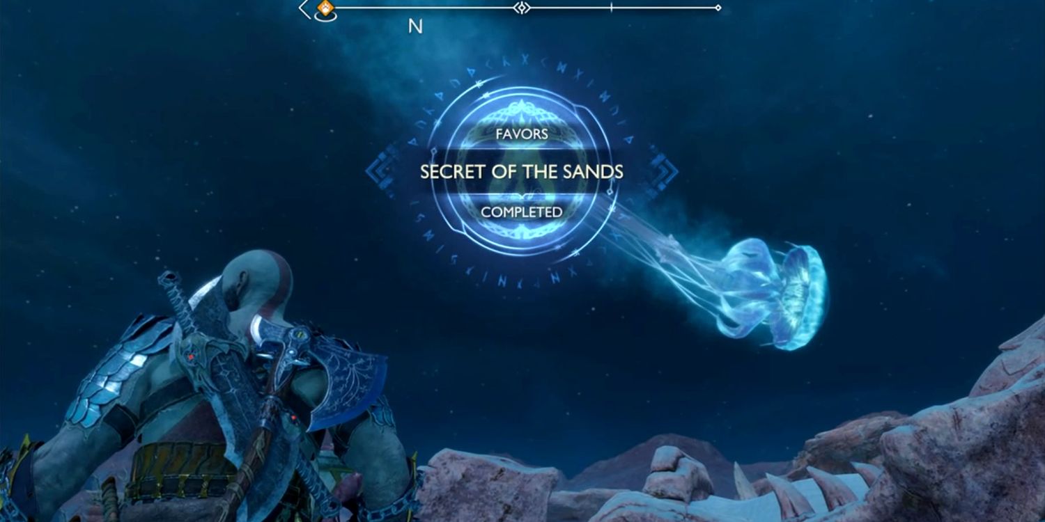 таємниця пісків у god of war ragnarok