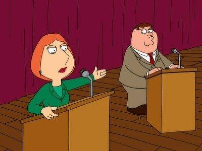 "Family Guy" 2 season 10-th episode