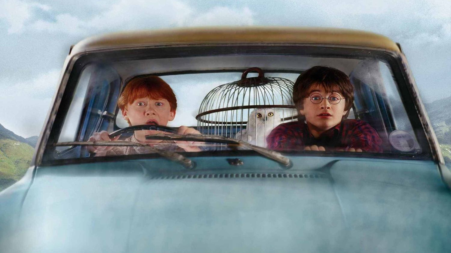 Гарри Поттер и Тайная комната - Рон и Гарри