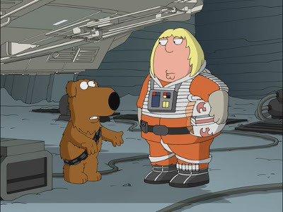 "Family Guy" 8 season 20-th episode