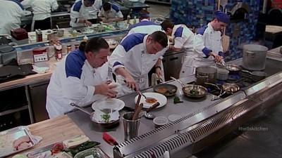 "Hells Kitchen" 10 season 6-th episode