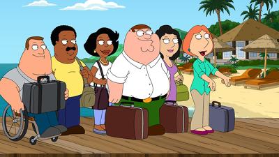 "Family Guy" 13 season 18-th episode