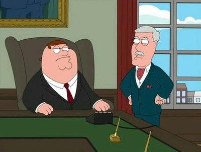 "Family Guy" 8 season 9-th episode