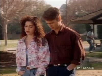 "Beverly Hills 90210" 1 season 14-th episode