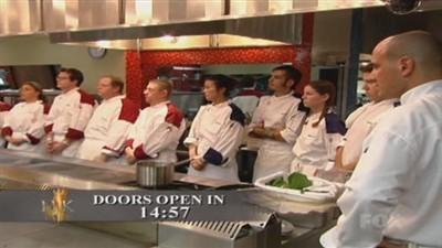 "Hells Kitchen" 1 season 1-th episode
