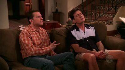 "Two and a Half Men" 2 season 20-th episode