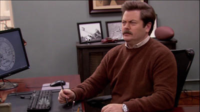 "Parks and Recreation" 3 season 15-th episode
