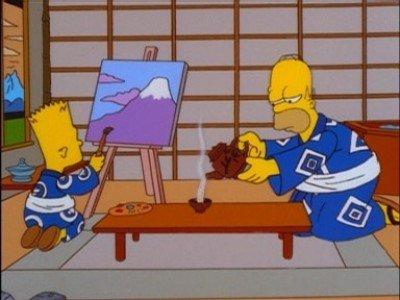 "The Simpsons" 10 season 23-th episode