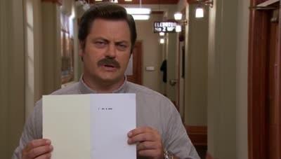 "Parks and Recreation" 4 season 4-th episode