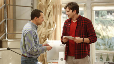 "Two and a Half Men" 12 season 16-th episode