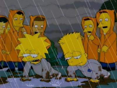 "The Simpsons" 8 season 25-th episode