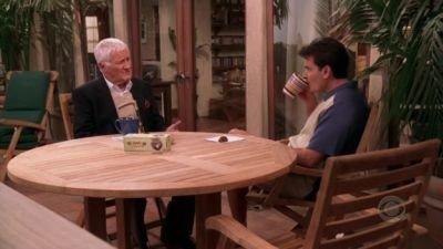 "Two and a Half Men" 2 season 24-th episode