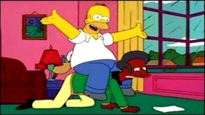 "The Simpsons" 13 season 19-th episode