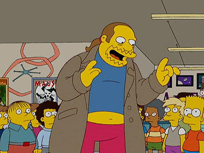 "The Simpsons" 19 season 7-th episode
