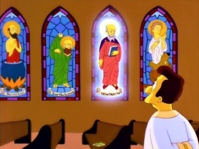 "The Simpsons" 8 season 22-th episode