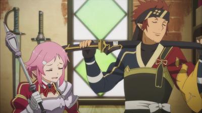 "Sword Art Online" 2 season 15-th episode