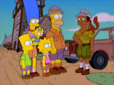 "The Simpsons" 12 season 17-th episode