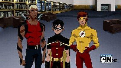 "Young Justice" 1 season 1-th episode