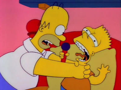 "The Simpsons" 3 season 13-th episode