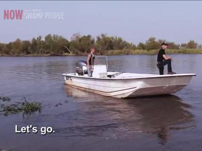"Swamp People" 4 season 10-th episode