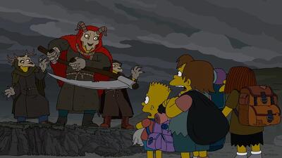 "The Simpsons" 33 season 13-th episode