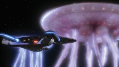 "Star Trek: The Next Generation" 1 season 1-th episode