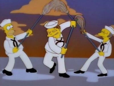 "The Simpsons" 9 season 19-th episode