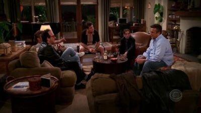 "Two and a Half Men" 2 season 1-th episode