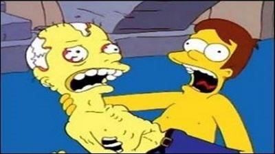 "The Simpsons" 13 season 5-th episode