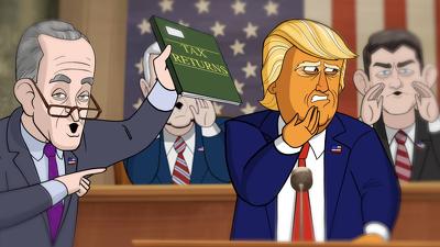 "Our Cartoon President" 1 season 1-th episode