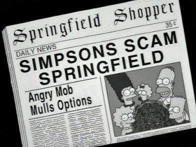 10 серия 9 сезона "Симпсоны"