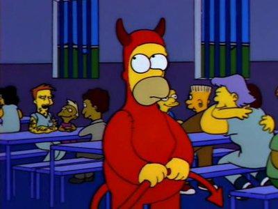 "The Simpsons" 4 season 21-th episode