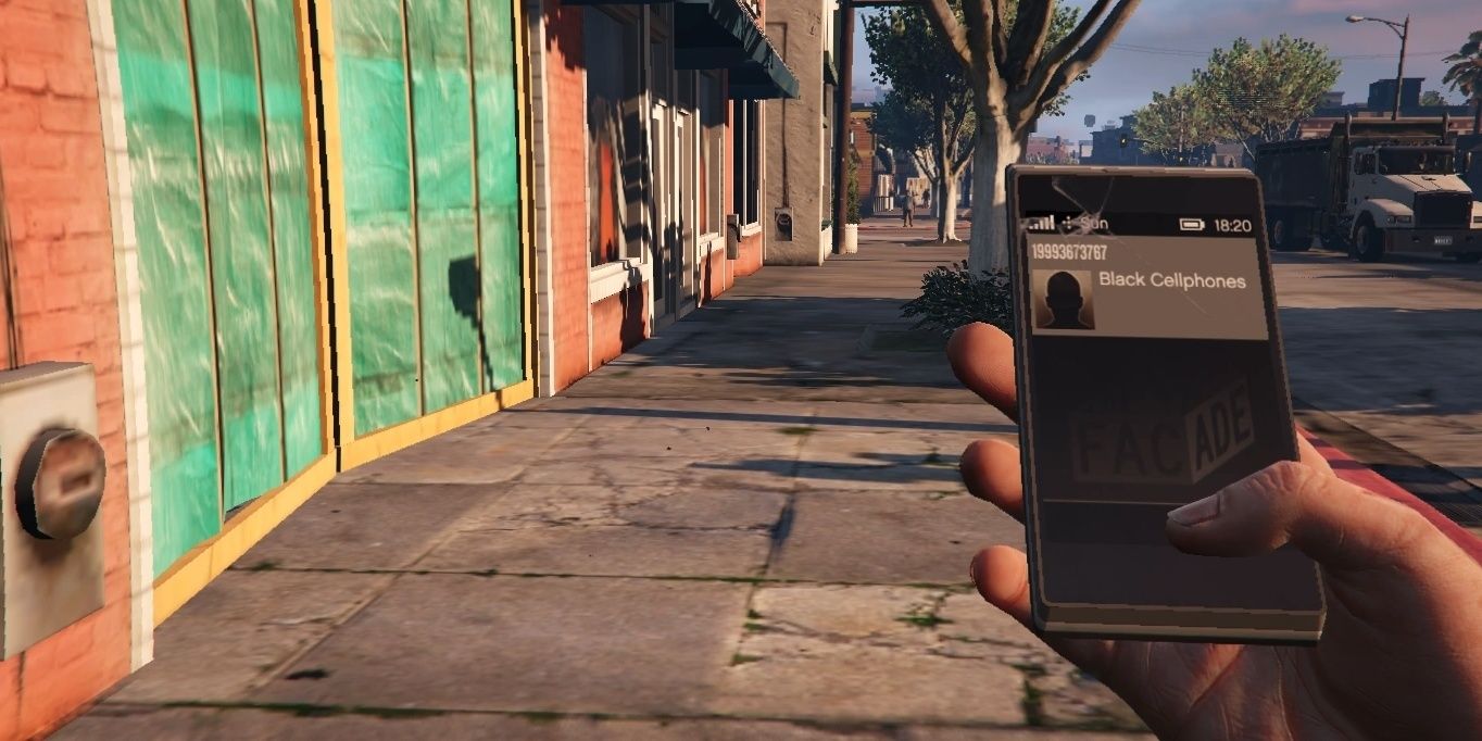 Виклик чорного телефону у Grand Theft Auto V