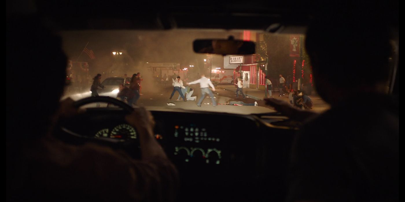Сцена побега на грузовике в The Last of Us