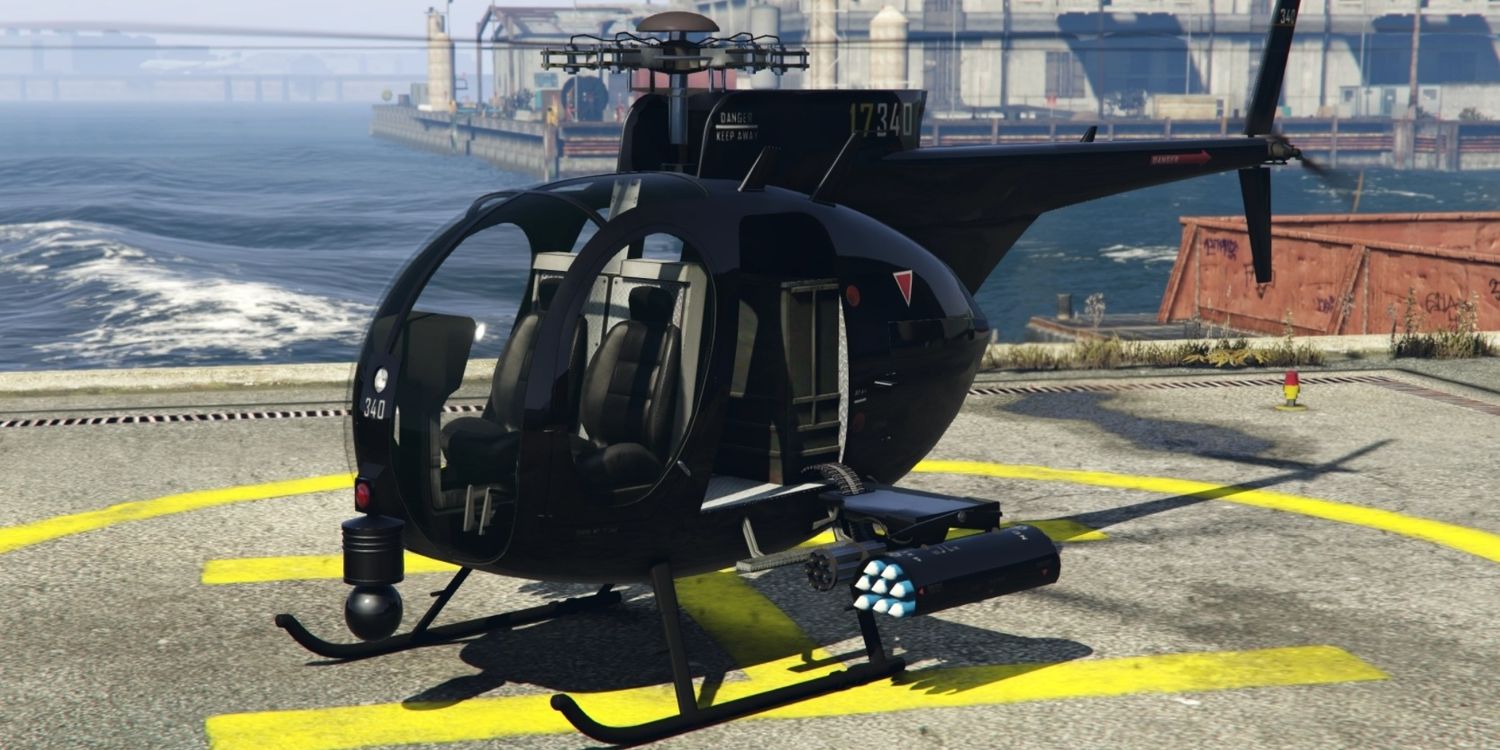 Вертолет Buzzard в Grand Theft Auto V