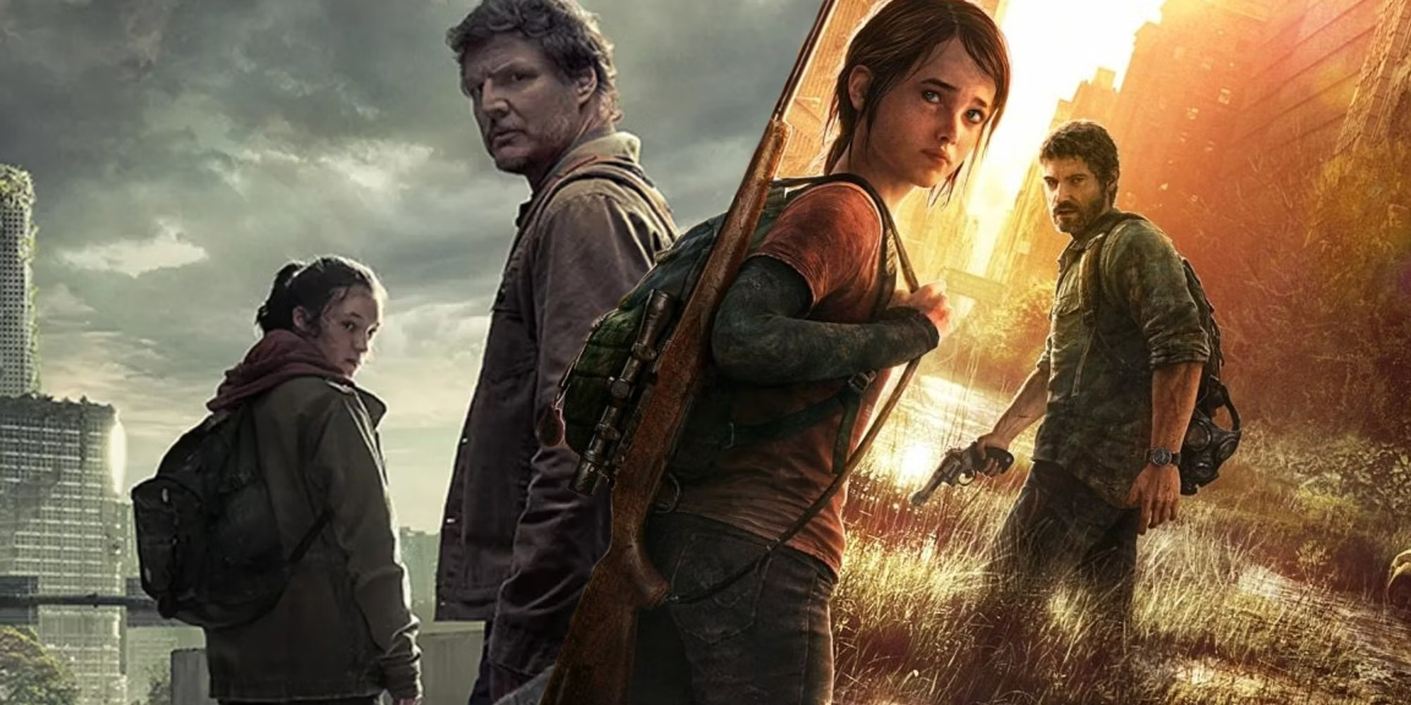 The Last Of Us Элли и Джоэл сравнение с игрой