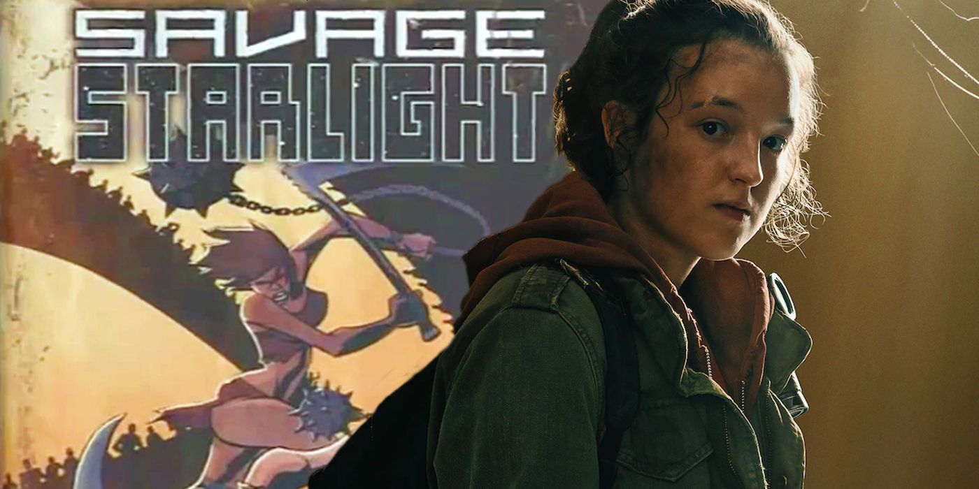 Коллекционный комикс Savage Starlight из игры Last of Us и постер персонажа Элли из сериала Last of Us от HBO